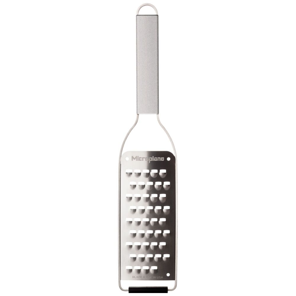 Microplane Silver Professional Extra Course Handheld Grater Stainless Steel