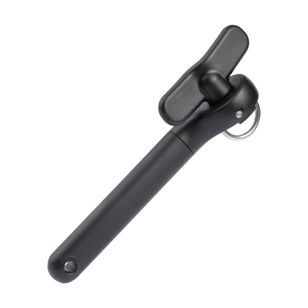 Progressive Black Safety Can Opener Smooth Cut Dishwasher Safe Kitchen Tool
