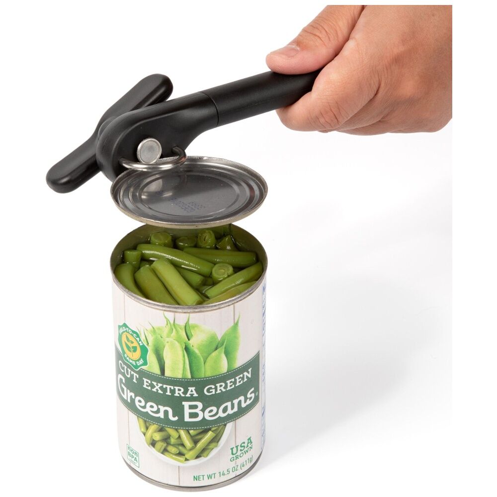 Progressive Black Safety Can Opener Smooth Cut Dishwasher Safe Kitchen Tool — image 4