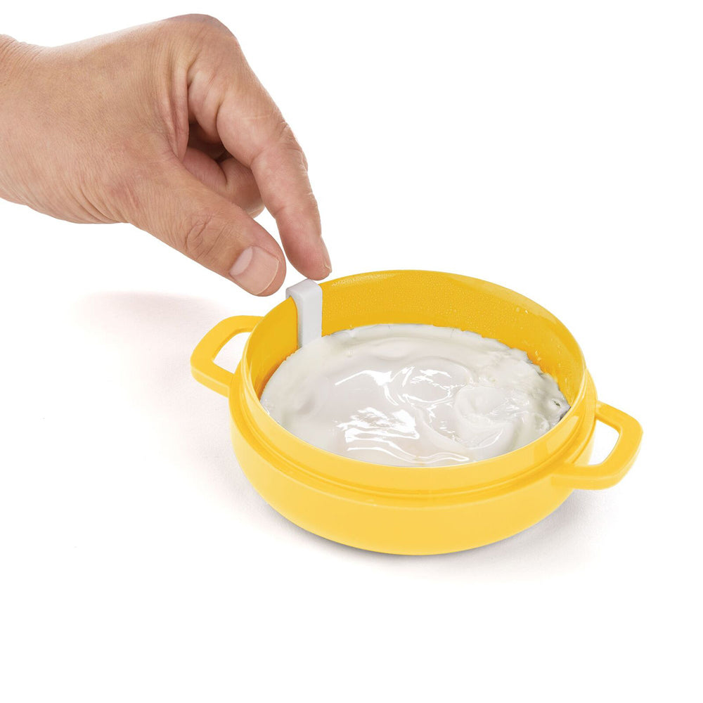 Progressive Prep Solutions Microwave Poach Perfect 2-Egg Cooker/Steamer Yellow — image 5