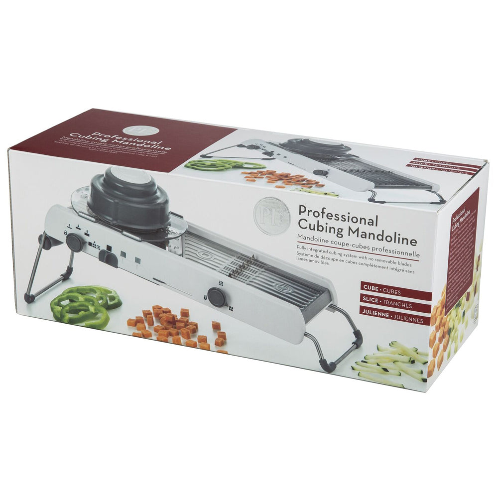 Progressive PL8 Professional Vegetable Cubing Mandoline w/ Adjustable Blades WHT — image 9