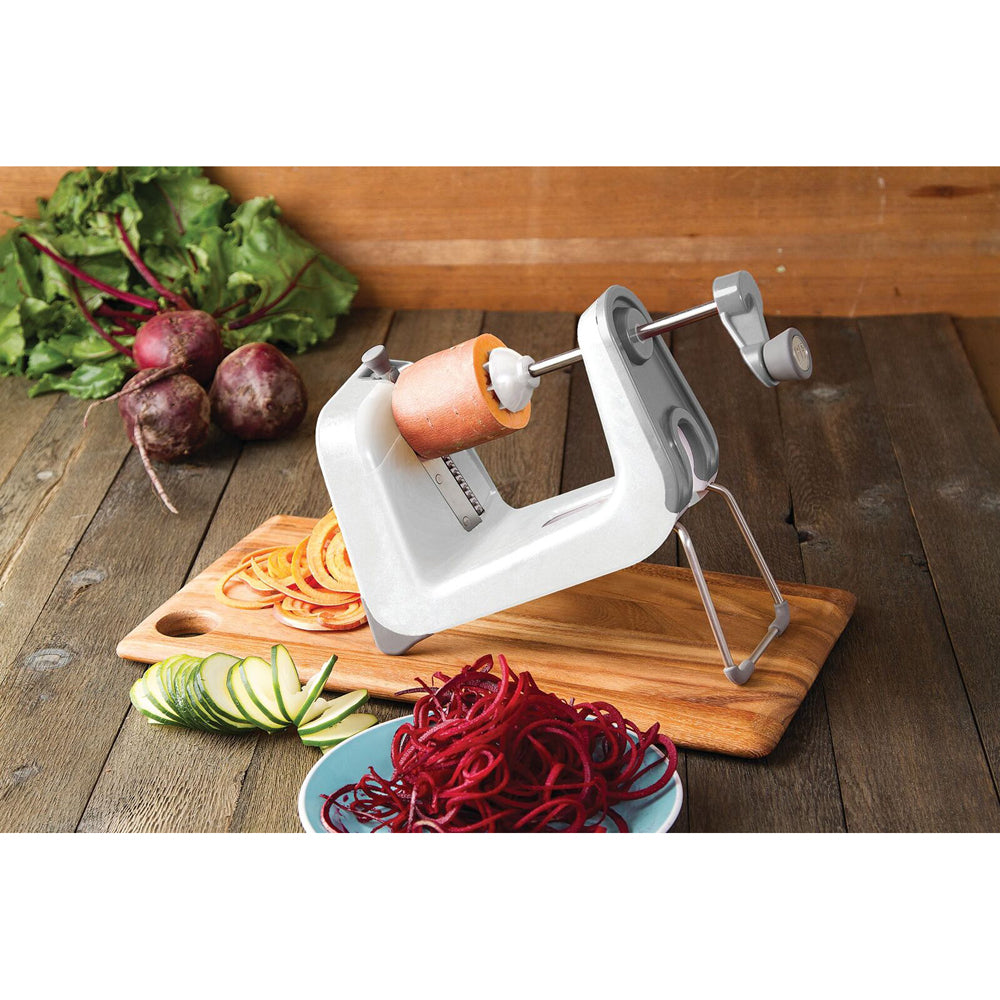 Progressive PL8 Professional Fruit/Vegetable Spiralizer Shredder Slicer White — image 10