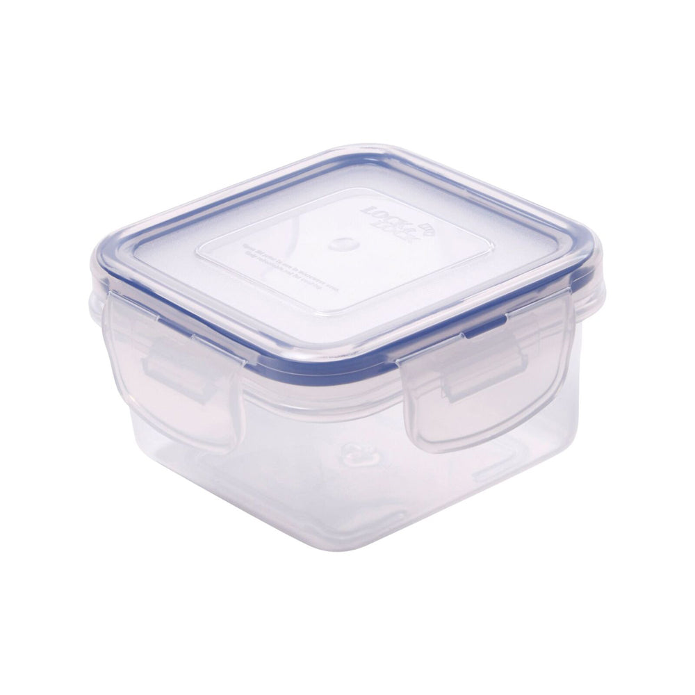 Locknlock Airtight Classic Square Food Storage Container Organiser Set Clear (5 Pack) — image 7