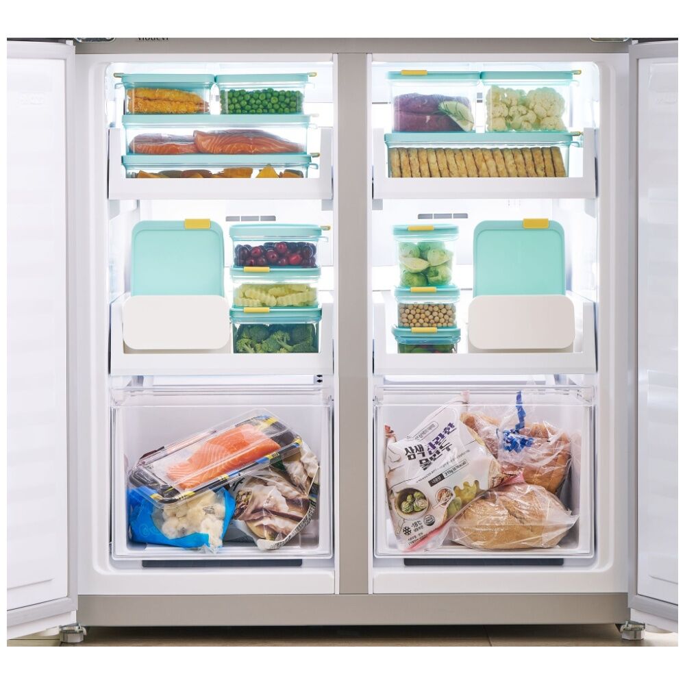 Locknlock 450ml Blue Lid Freezer Fit Food Storage Container Microwave Safe — image 3