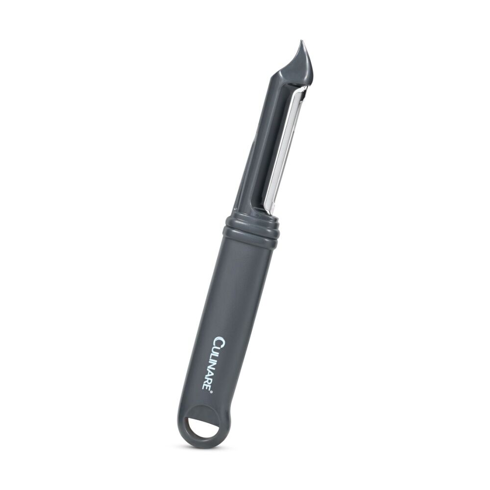 Culinare Dark Grey Swivel Stainless Steel Blade Kitchen Peeler Multipurpose — image 2