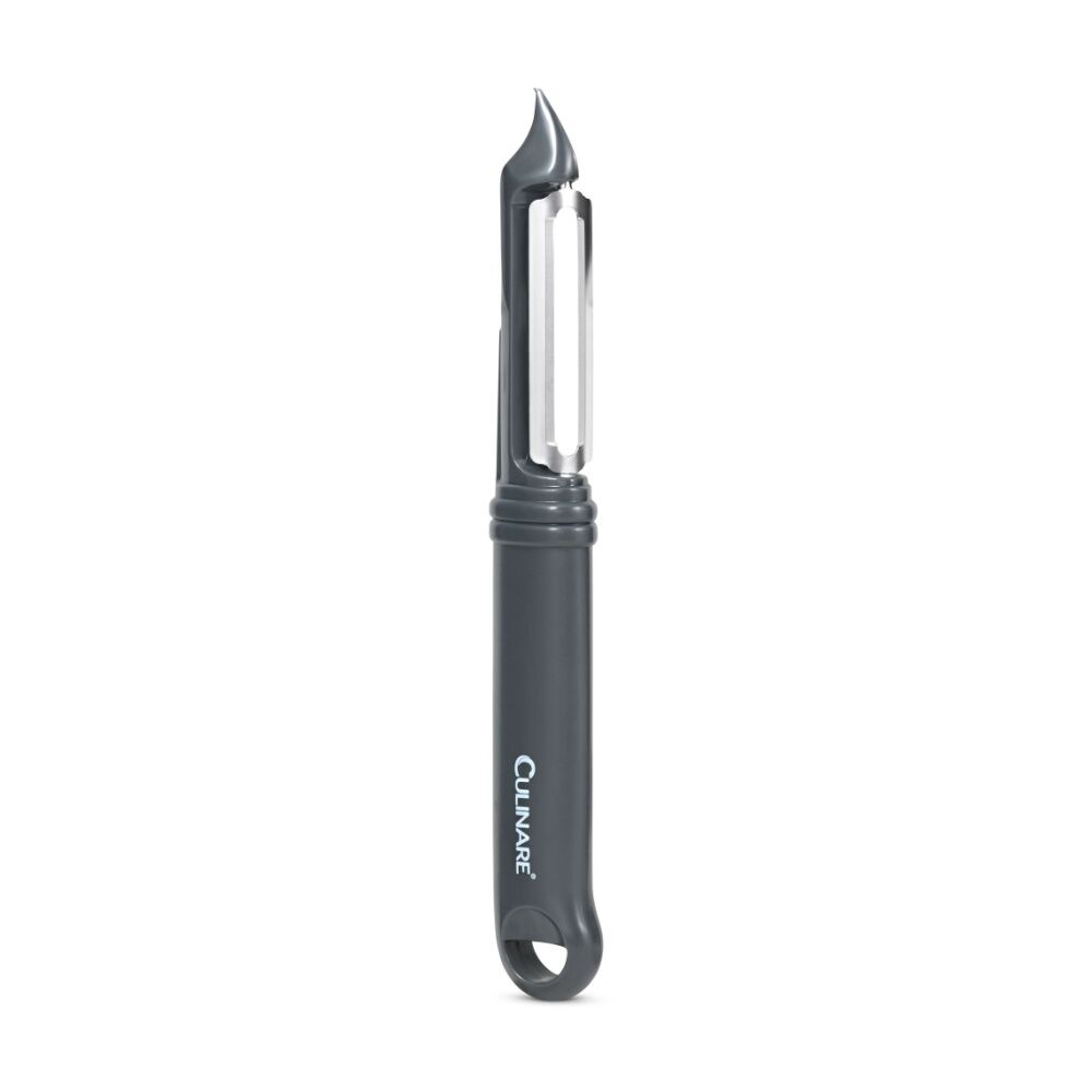 Culinare Dark Grey Swivel Stainless Steel Blade Kitchen Peeler Multipurpose — image 3