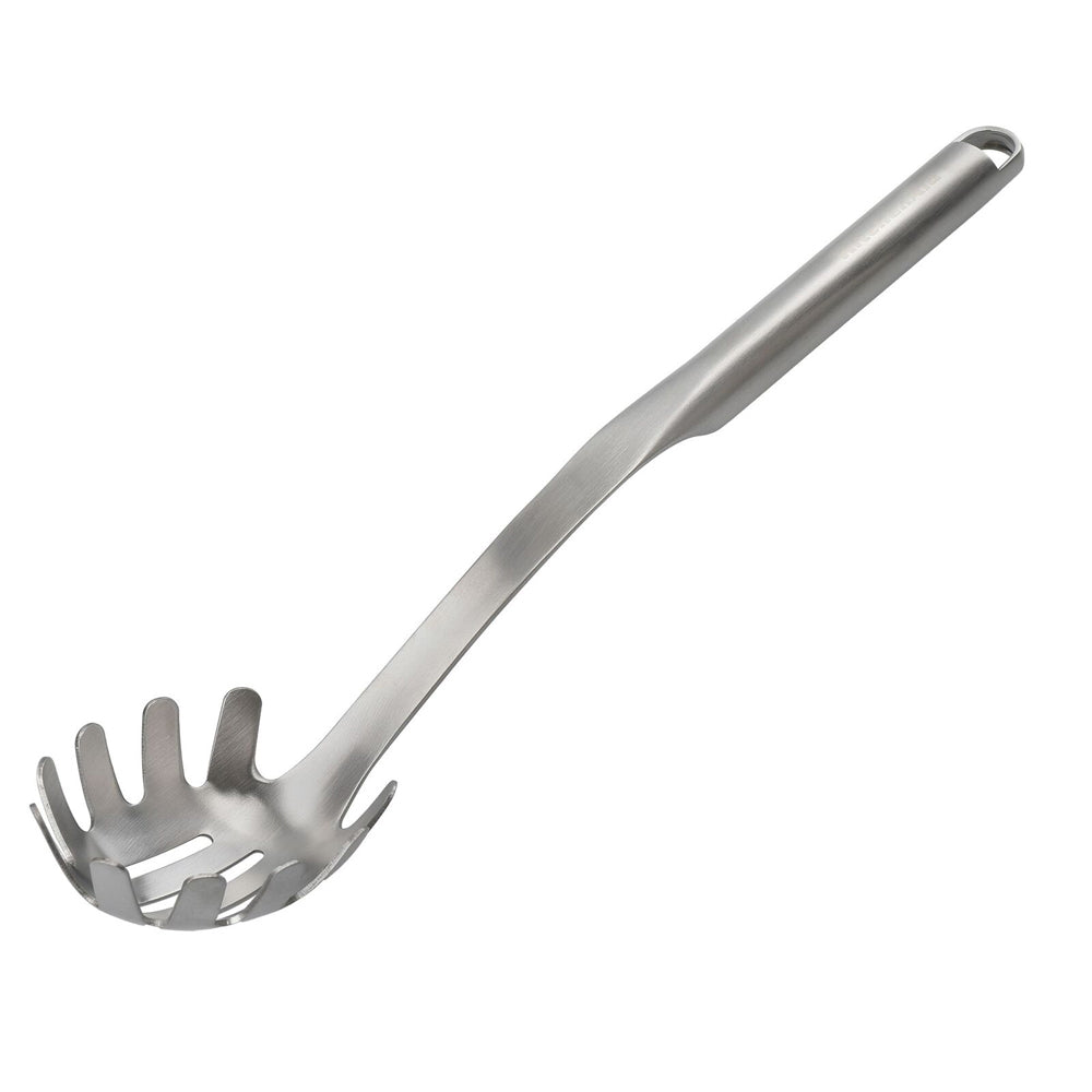 Kitchenaid Stainless Steel Pasta Noodle Fork Cooking Utensil 34cm Silver — image 6