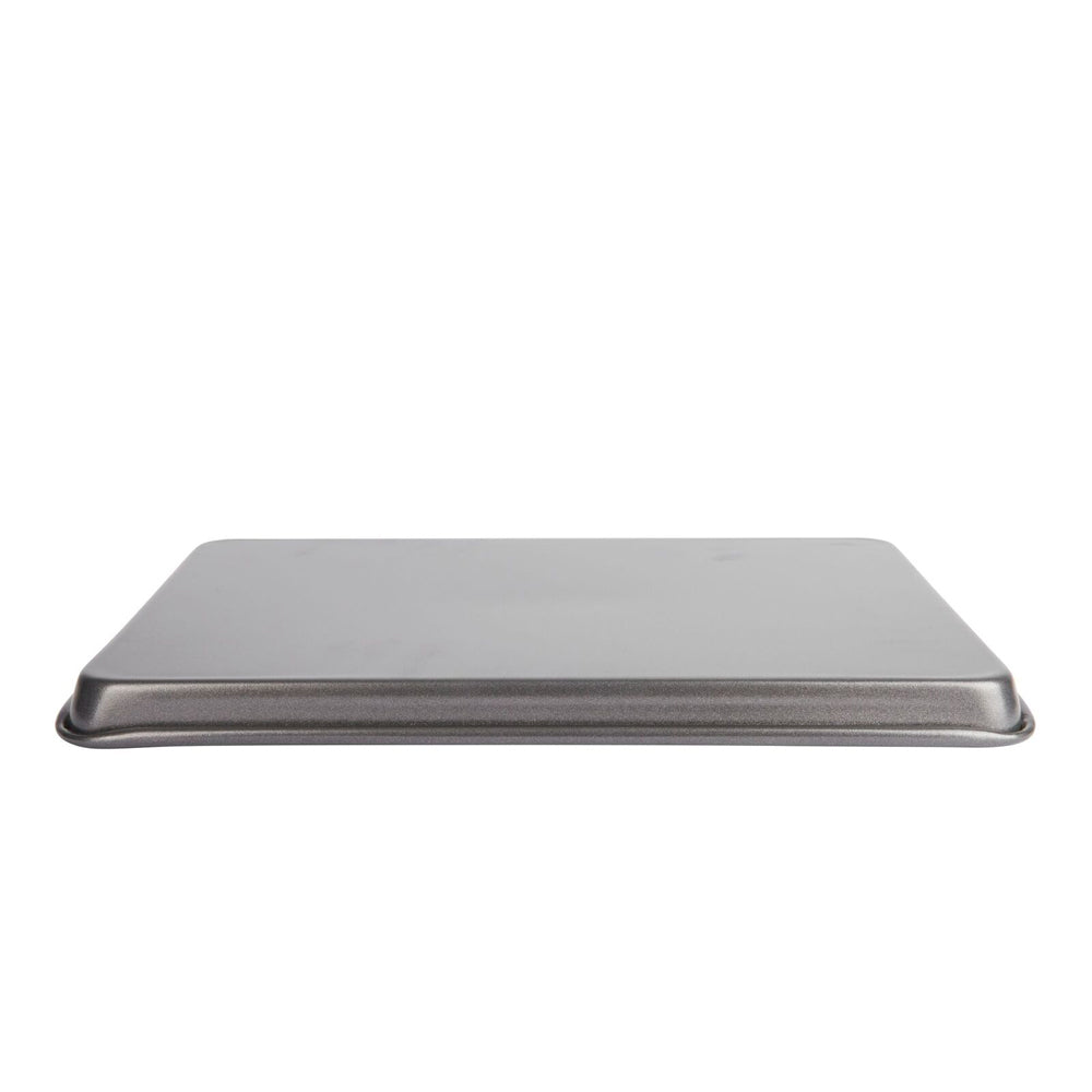 Mastercraft 35x25cm Heavy Base Non-Stick Bake Tray Kitchen Baking Pan Black — image 3