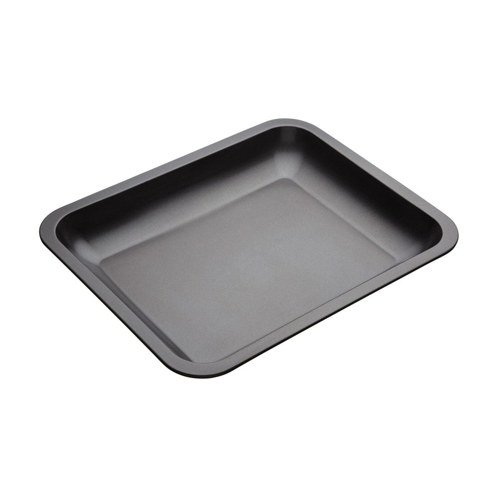 Mastercraft Heavy Base 33x25.5cm Medium Roasting Pan Baking/Cooking Tray Grey