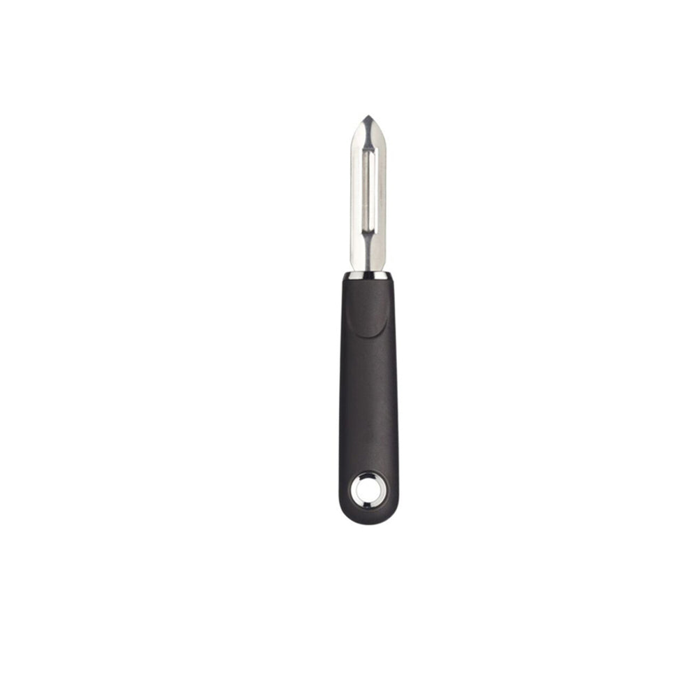 Mastercraft 18cm Soft Grip Stainless Steel Blade Fixed Head Veggie/Fruit Peeler