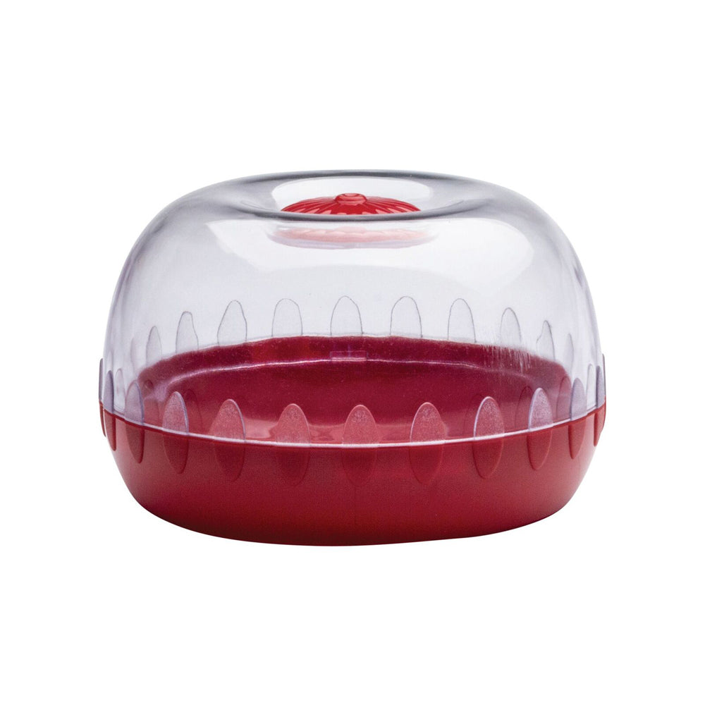 Cuisena 11cm Plastic Fresh Fruit/Veggie Keeper Pod Food Storage Container Red