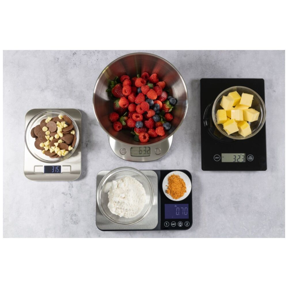 Cuisena 5kg Capacity Slime Line Digital Kitchen Food Scale Stainless Steel — image 6