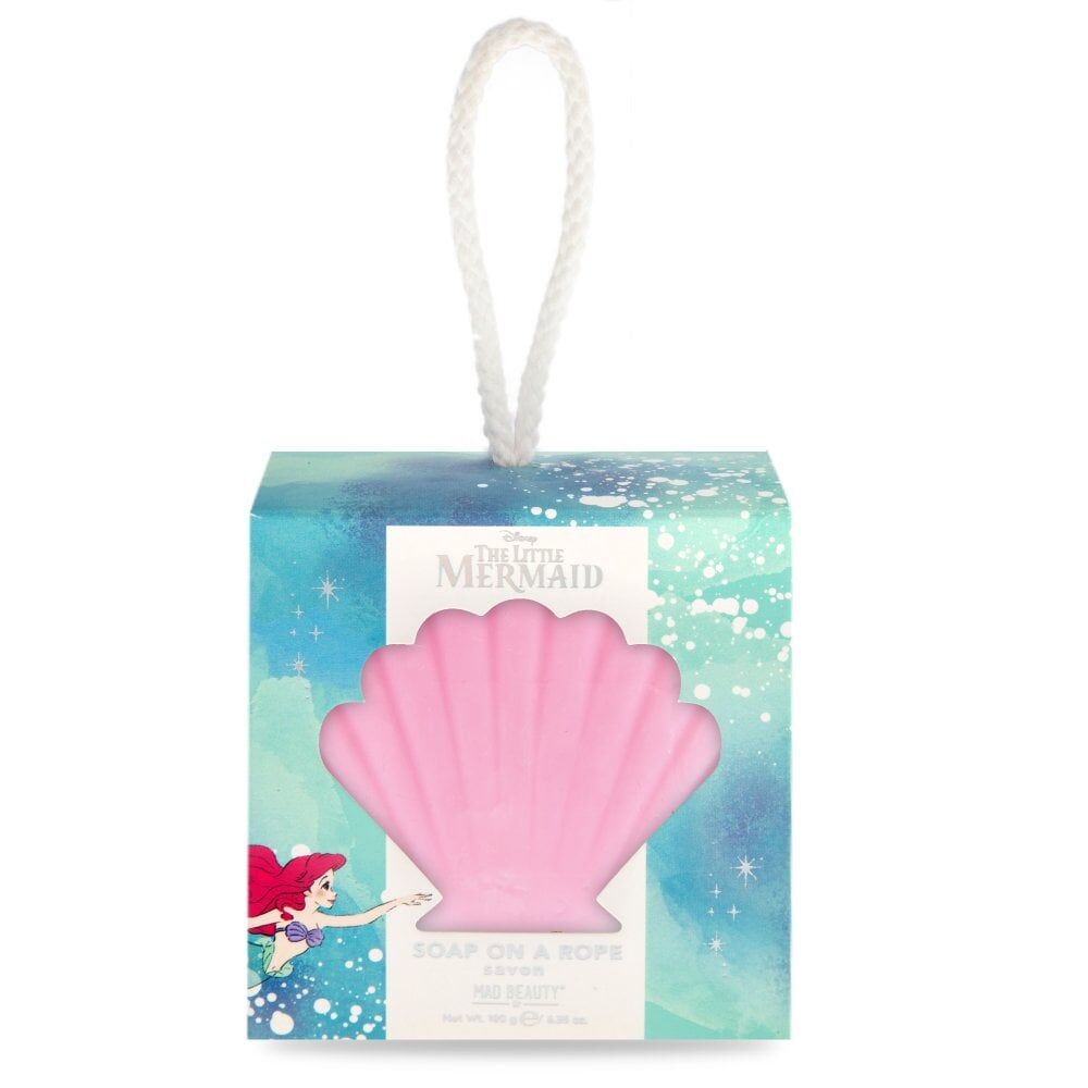 Disney Little Mermaid Shell Scented Soap on a Rope 180g Coconut & Sea Salt (4 Pack) — image 2