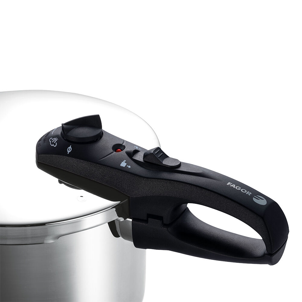 Fagor Duo 7.5L Stainless Steel Pressure Cooker Kitchen Stovetop Cookware Silver — image 5
