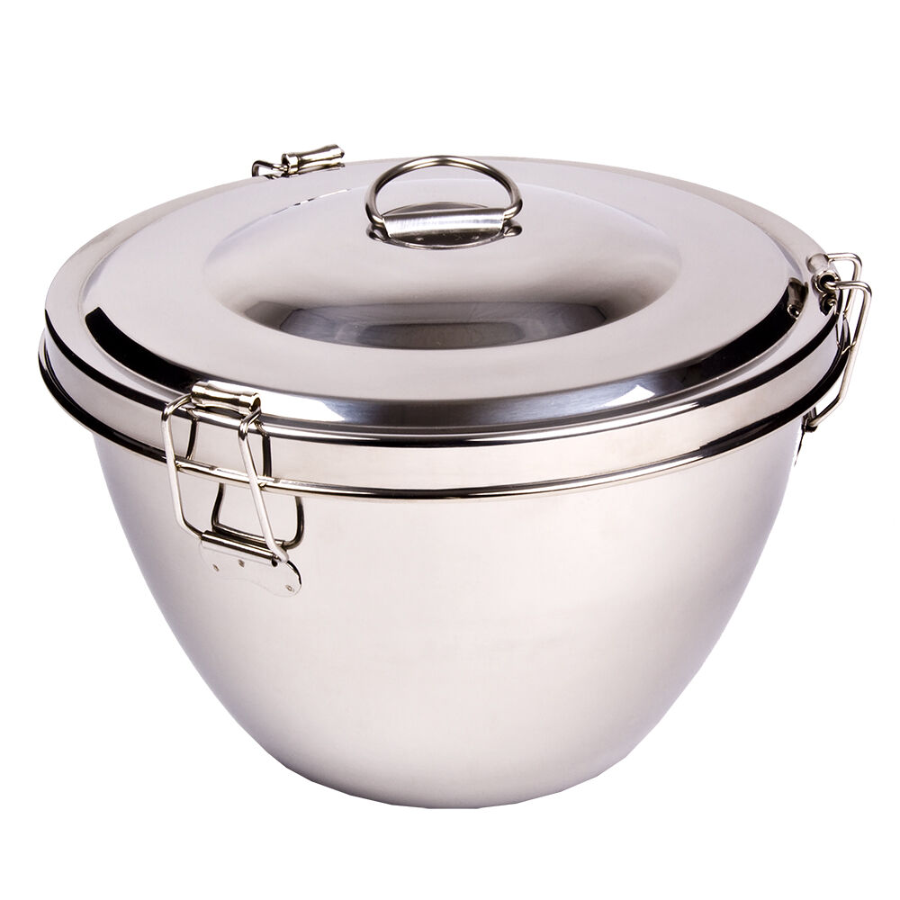 Daily Bake 2L Stainless Steel Pudding Steamer w/ Lid Cover Cookware Silver