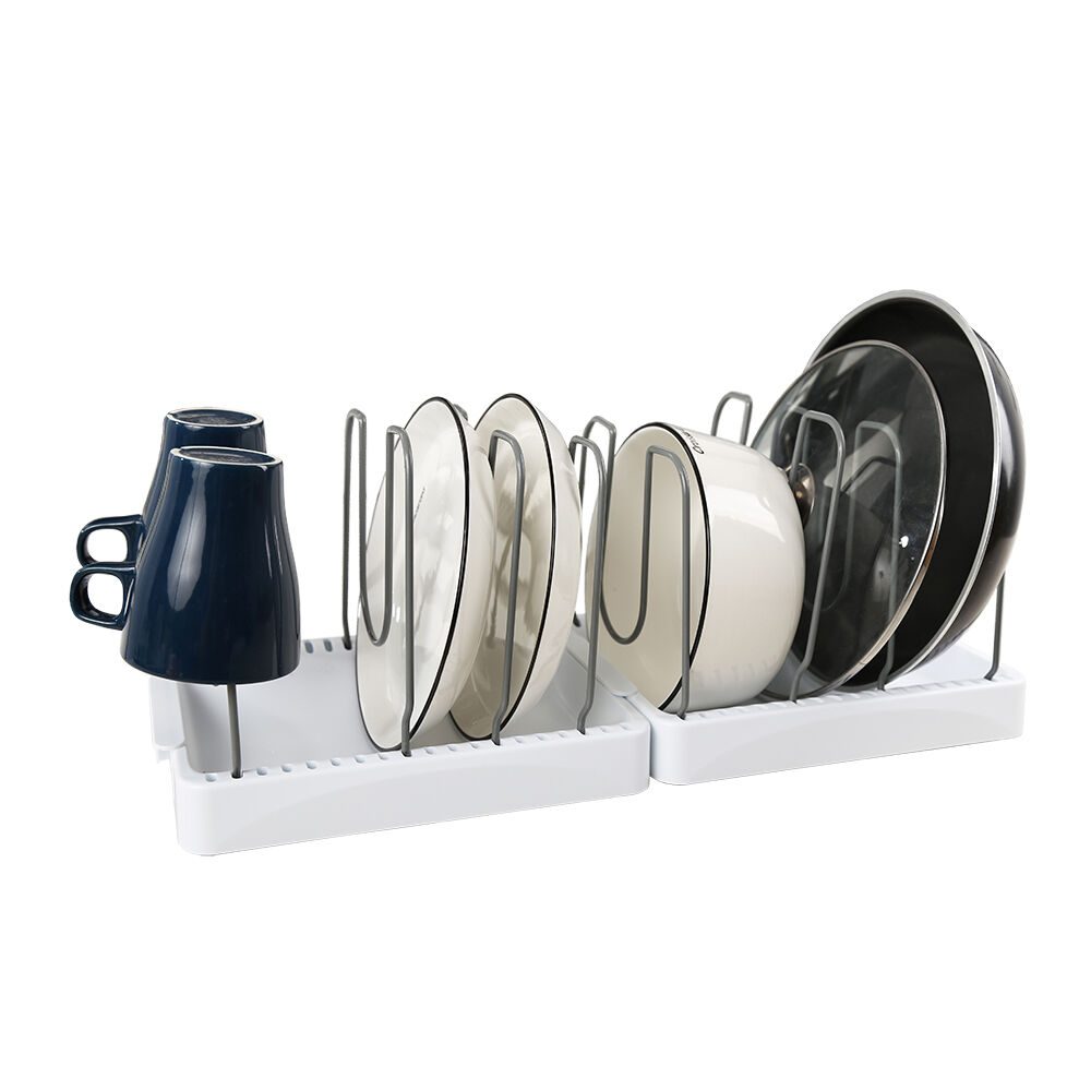 Grand Fusion 26x20cm 4-Adjustable Dividers Cookware Rack/Stand Organiser — image 5