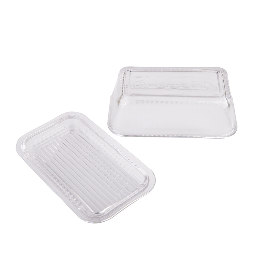 Kitchenworks Glass Butter Clear Dish Storage Kitchen Serveware Accessories — image 4