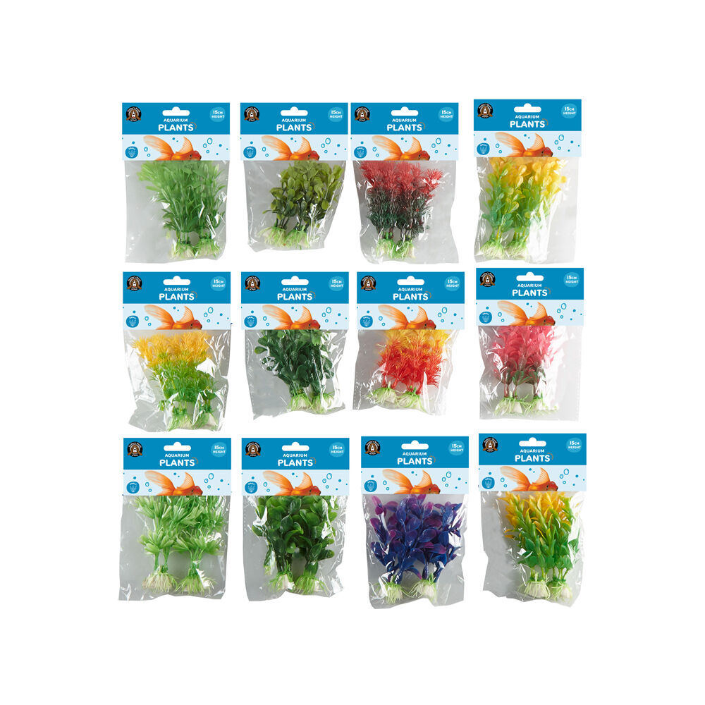 Dudley's World of Pets Aquarium/Fish Tank Artificial Plant 15cm Assorted — image 2