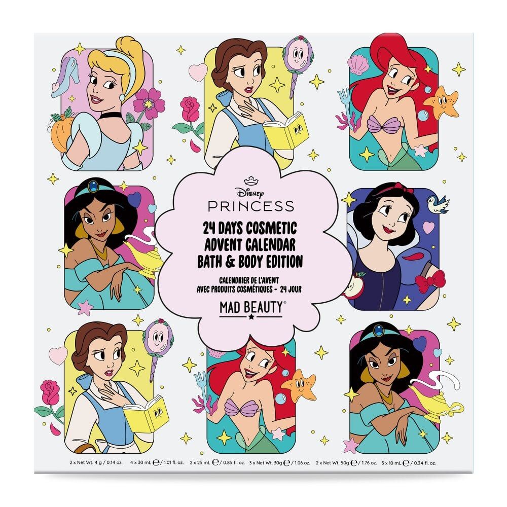 Disney Princess Express Yourself 24 Day Bath and Body Advent Calendar