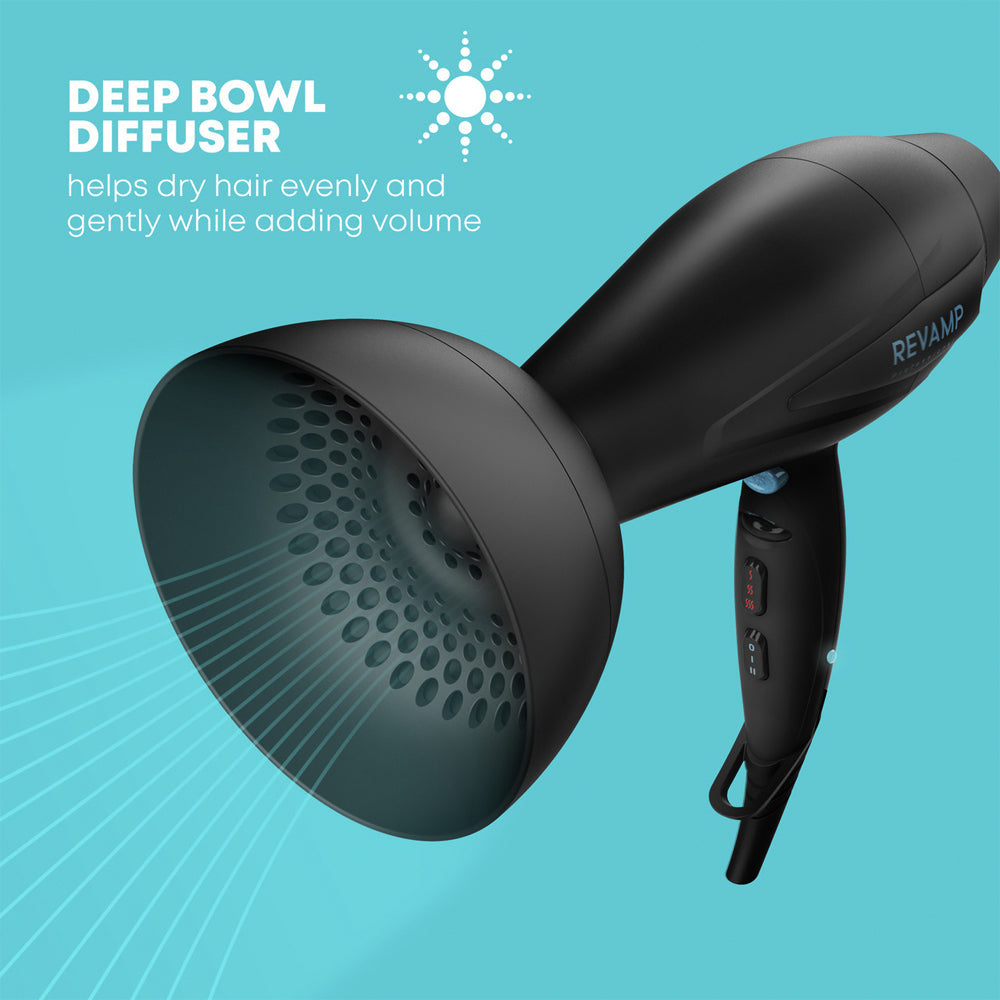 Revamp Professional Hair Progloss 5500 AC 2400W Hair Dryer Styling Tool Set — image 3