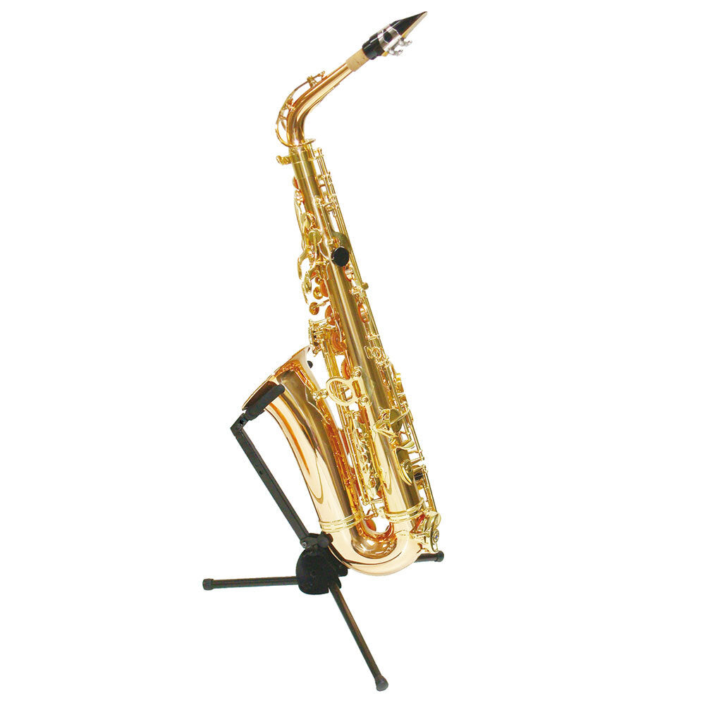 Hercules TravLite Stand/Holder Storage/Rack w/ Velvet Bag for Alto Saxophone (2 Pack) — image 2