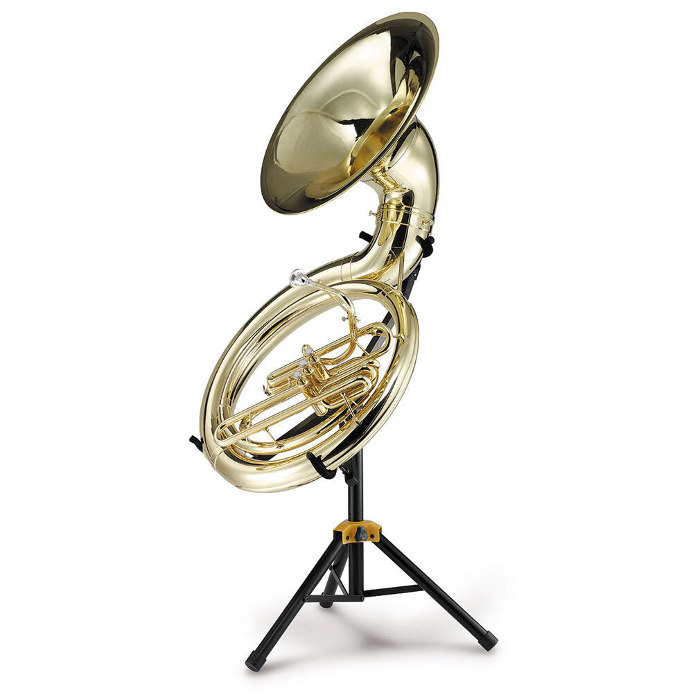 Hercules Musical Instrument Tripod Foldable Metal Stand/Holder f/ Sousaphone BLK — image 2