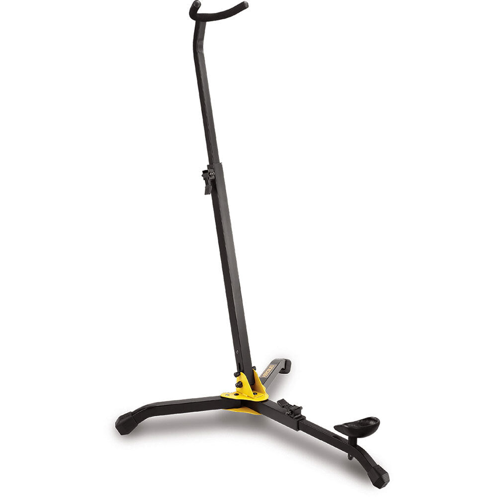 Hercules Black Portable Folding Floor Stand/Holder for Bassoon/Clarinet