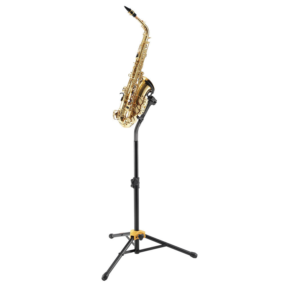 Hercules Tall AGS Musical Instrument Stand/Holder for Alto/Tenor Saxophone Black — image 2