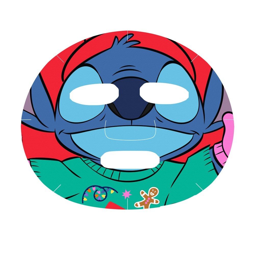 Disney 25ml Stitch at Christmas Cosmetic Skincare Sheet Face Mask — image 2