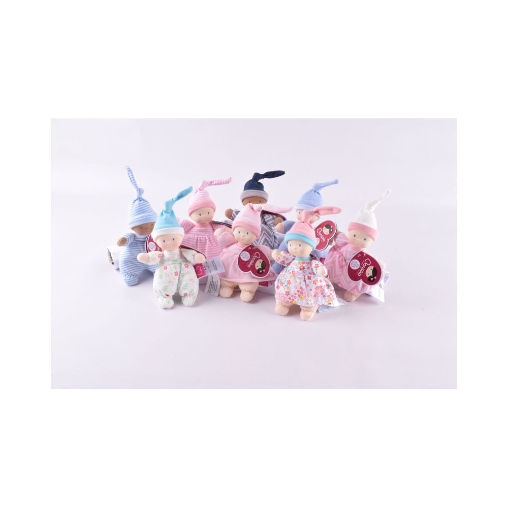 Bonikka Rubber Mini Baby Dolls Travel Play 14cm Kids/Toddler Toy 0m+ (8 Pieces) — image 2