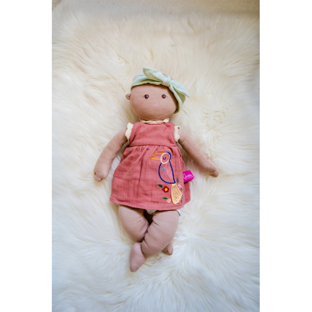 Bonikka Baby Doll Aria Infant/Newborn Play Cuddle 43cm Soft Plush Toy 0m+ — image 2