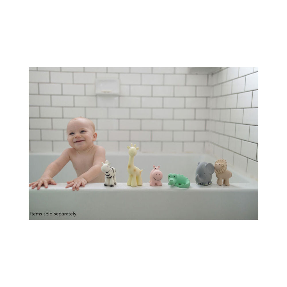 Tikiri Rubber Lion Zoo Animal 96006 Baby/Infant Teether 8x11cm Beige 0m+ — image 6