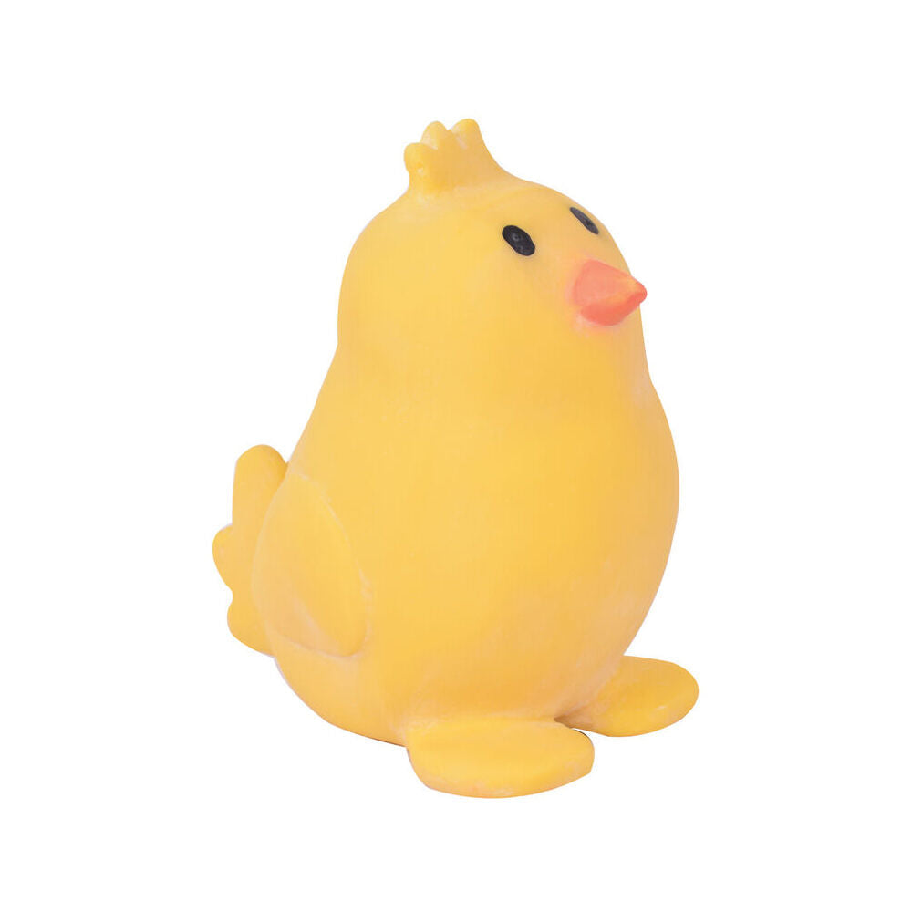 Tikiri 8.5cm Farm Animal Rubber Chicken 95005 Baby Sensory Toy 0m+ Yellow (2 Pack) — image 2