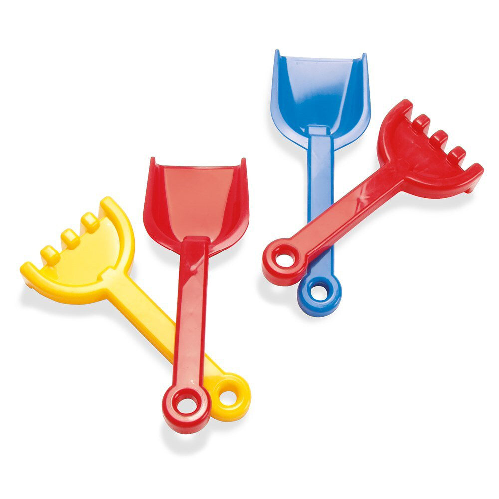 Dantoy Classic Shovel & Rake Kids Outdoor Play 24cm Sandpit Toy Set 2y+ (2 Pieces) — image 2