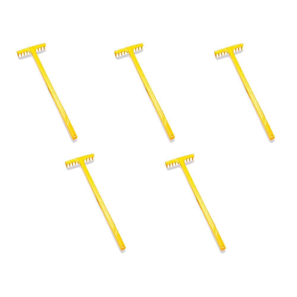 Dantoy Classic Long Rake Kids/Children Outdoor Play 42cm Sandpit Toy 2y+ (5 Pack)