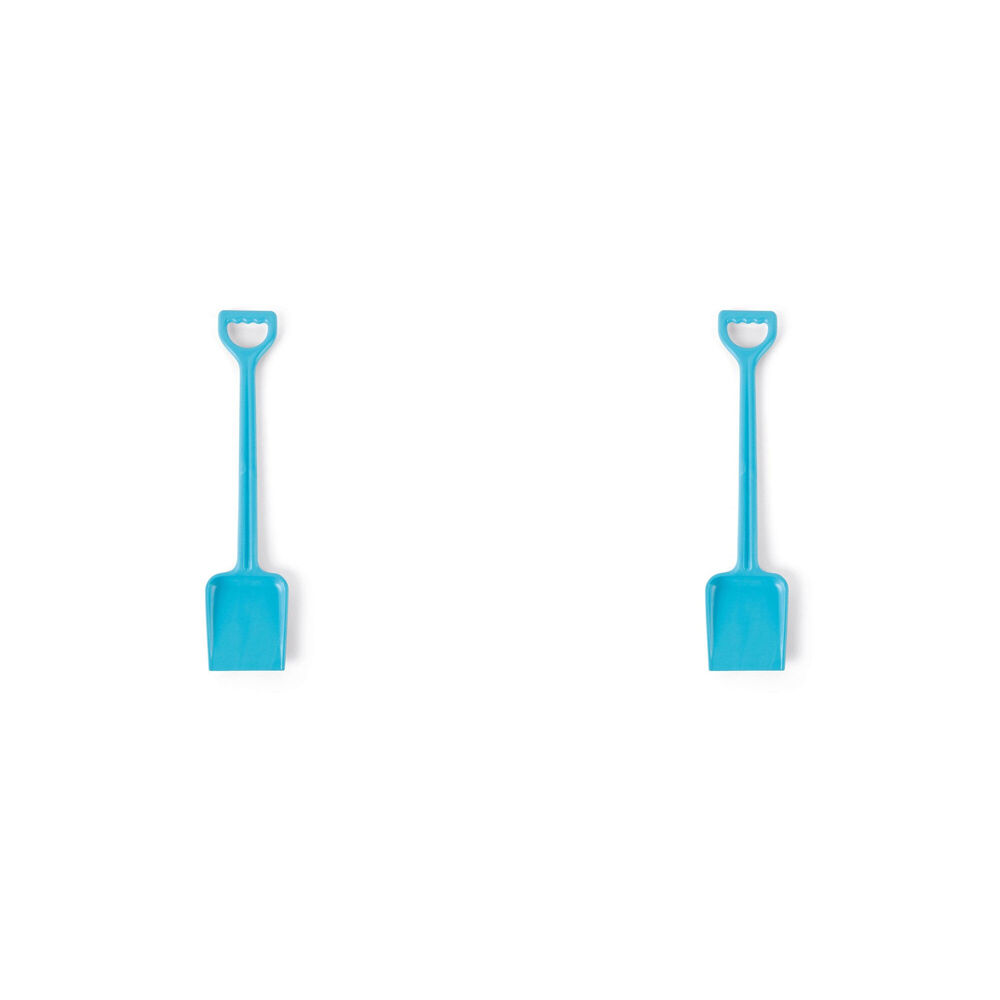 Dantoy Recycled Plastic Shovel Large 55cm Sandpit Toy Kids Pastel Blue 2y+ (2 Pack)