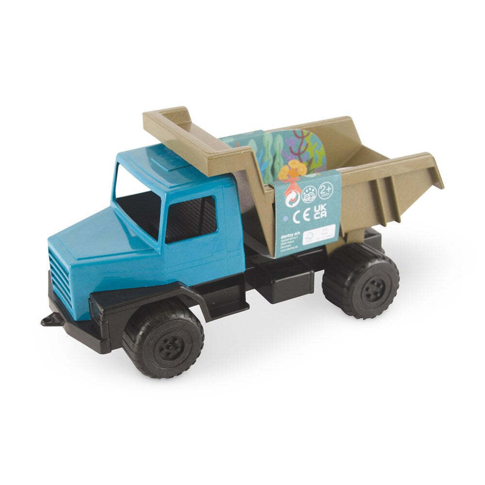 Dantoy Blue Marine Toys Dump Truck 28cm Kids/Children Sand Pit Play Toys 2+