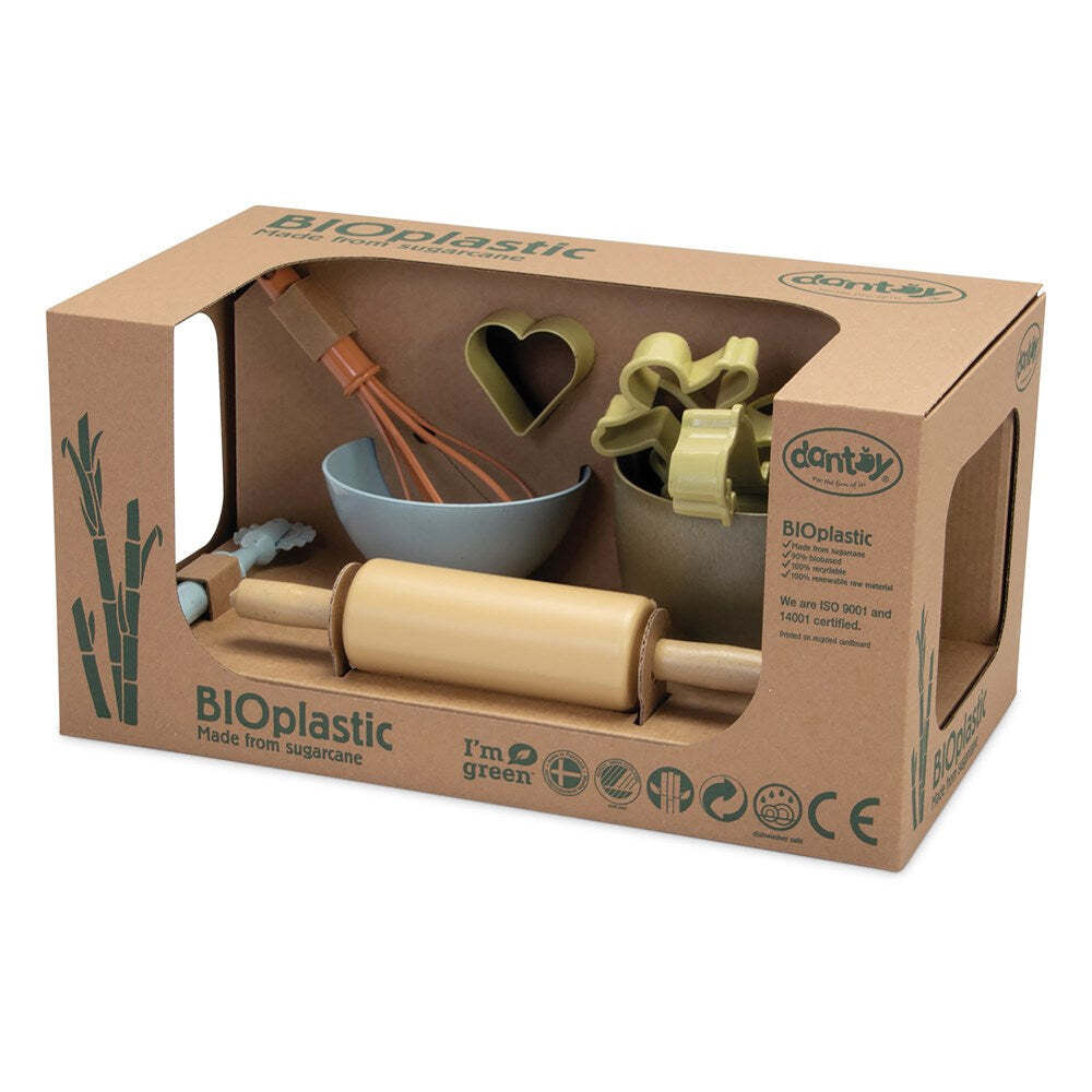 Dantoy BIOplastic Baking Kitchen Pretend Play Kids/Children Toy Set 2+ (15 Pieces)