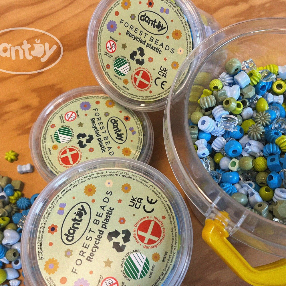 Dantoy Plastic Beads Forest Colours Pastel 3y+ — image 2