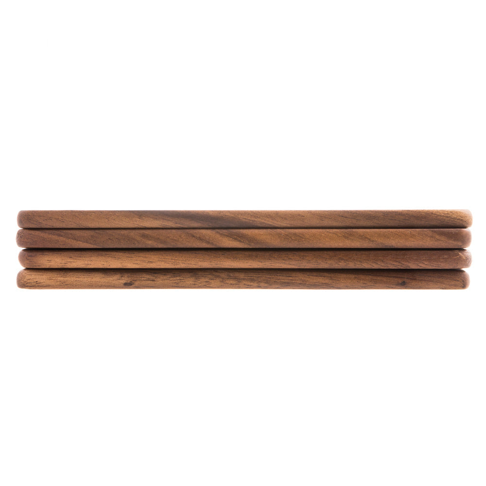 Davis & Waddell Acacia Wood Individual Serving Board Set 21x15cm Natural (4 Pieces) — image 2