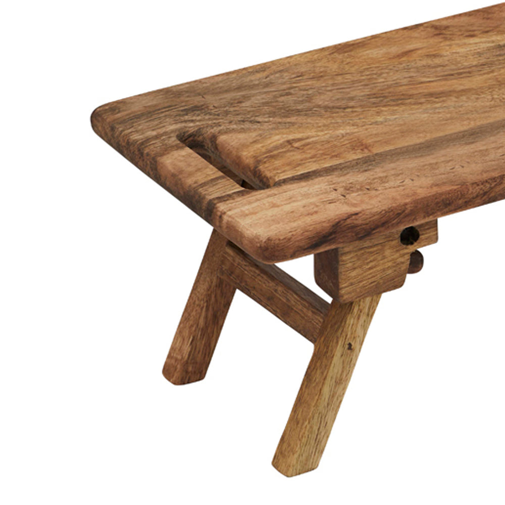 Davis & Waddell Landstead Collapsible Mango Rectangular Board 50x20cm Natural