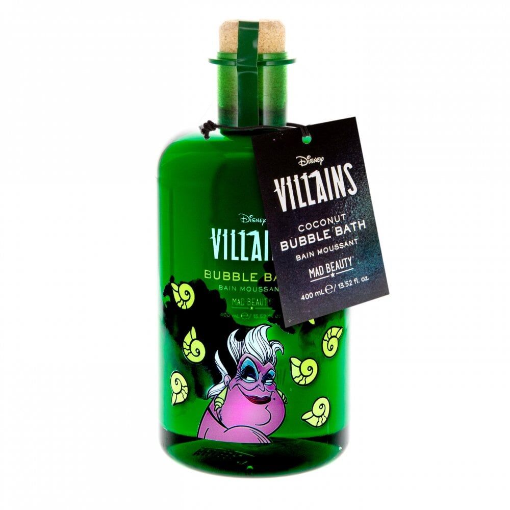 Disney Pop Villains Ursula Scented Potion Bottle Bubble Bath 400ml Coconut (2 Pack) — image 2