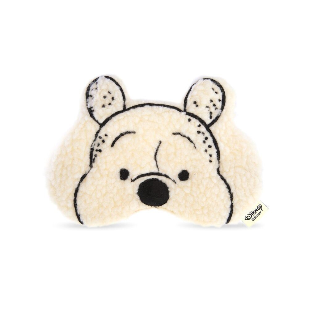 Disney Yellow Winnie The Pooh Elasticated Fluffy Bedtime Sleep Face Mask — image 2