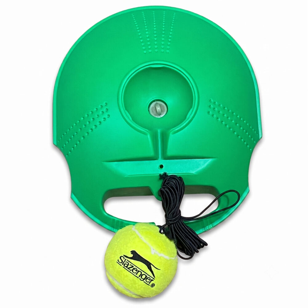 Slazenger Tennis Trainer Practice Rebound Balls Back Base Sport Exercise Green — image 3