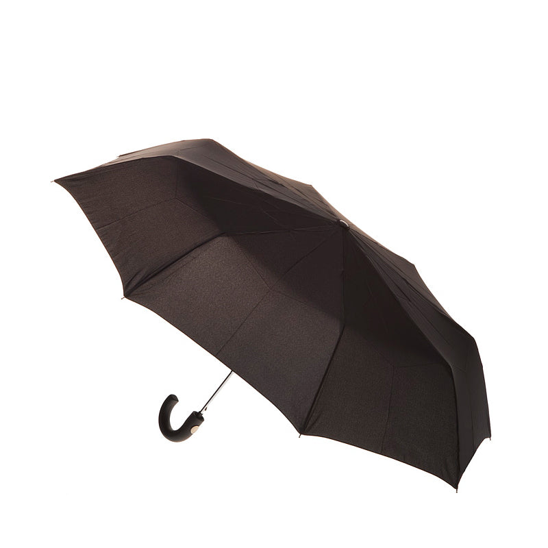 Clifton Men’s Mini Maxi 99.5cm Auto Open Folding Windproof UPF50+ Umbrella Black