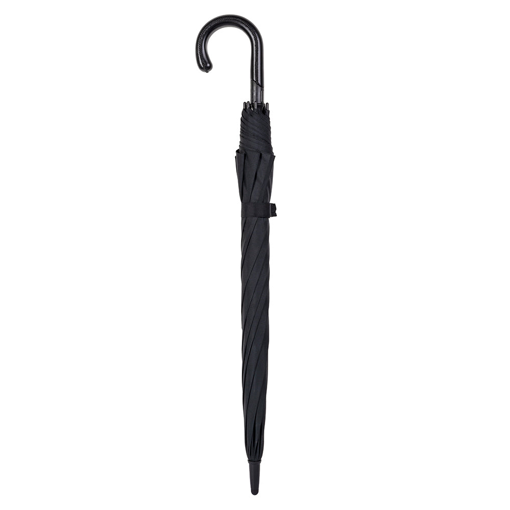 Clifton UPF50+ Ultimate Large Auto Open Walking Windproof Umbrella Black — image 4