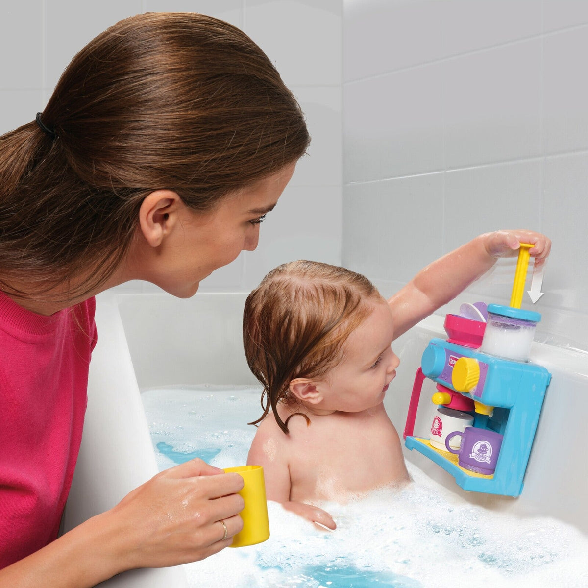 Tomy Toomies Bath Barista Toddler/Childrens/Kids Coffee Making Playset Toy 18m+ — image 3