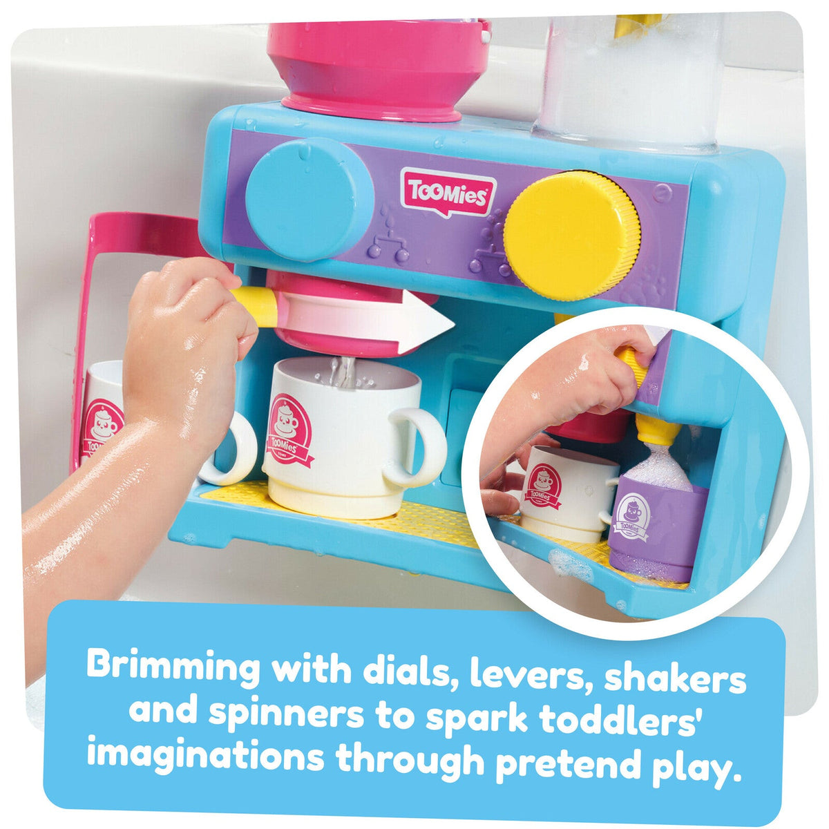 Tomy Toomies Bath Barista Toddler/Childrens/Kids Coffee Making Playset Toy 18m+ — image 9