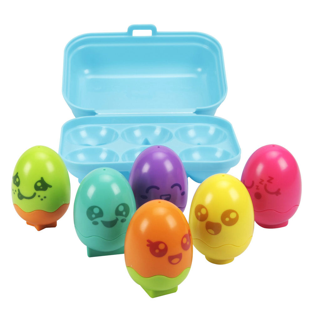 Toomies Hide & Squeak Bright Chicks Colourful Easter Egg Rattle & Squeak Toy 6M+