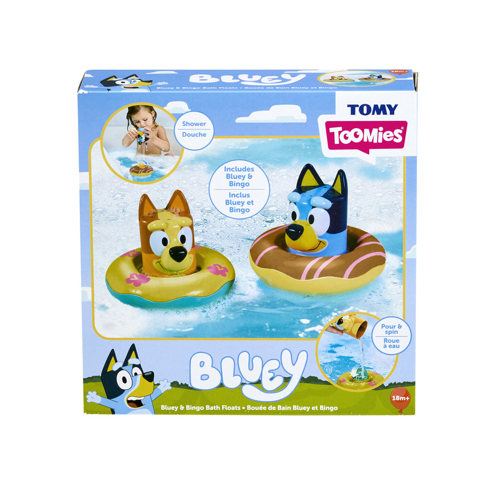 Bluey Bath Floats Kids/Childrens Play Toy Set 18m+ (2 Pieces) — image 2